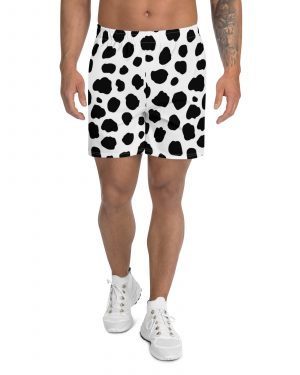 Dalmatian Puppy Dog Cosplay Halloween Costume Men’s Athletic Shorts