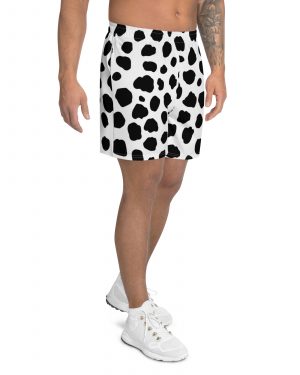 Dalmatian Puppy Dog Cosplay Halloween Costume Men’s Athletic Shorts