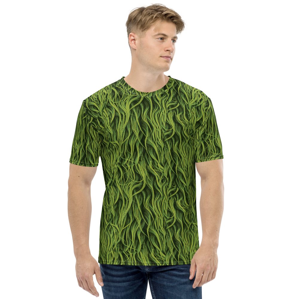 Green Fur Cosplay Costume Men's t-shirt - Image 2