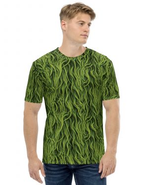 Green Fur Cosplay Costume Men’s t-shirt