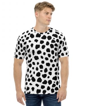 Dalmatian Puppy Dog Cosplay Halloween Costume Men’s t-shirt