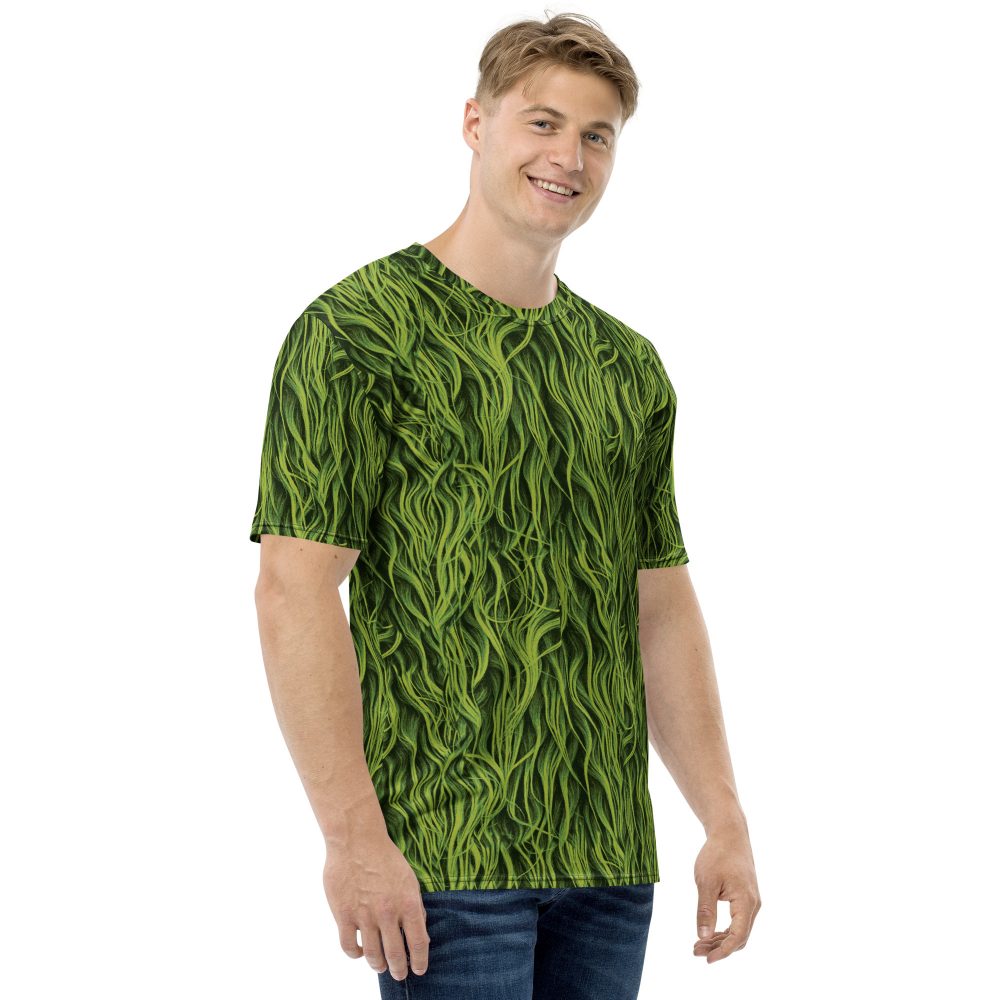 Green Fur Cosplay Costume Men's t-shirt
