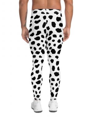 Dalmatian Puppy Dog Cosplay Halloween Costume Men’s Leggings