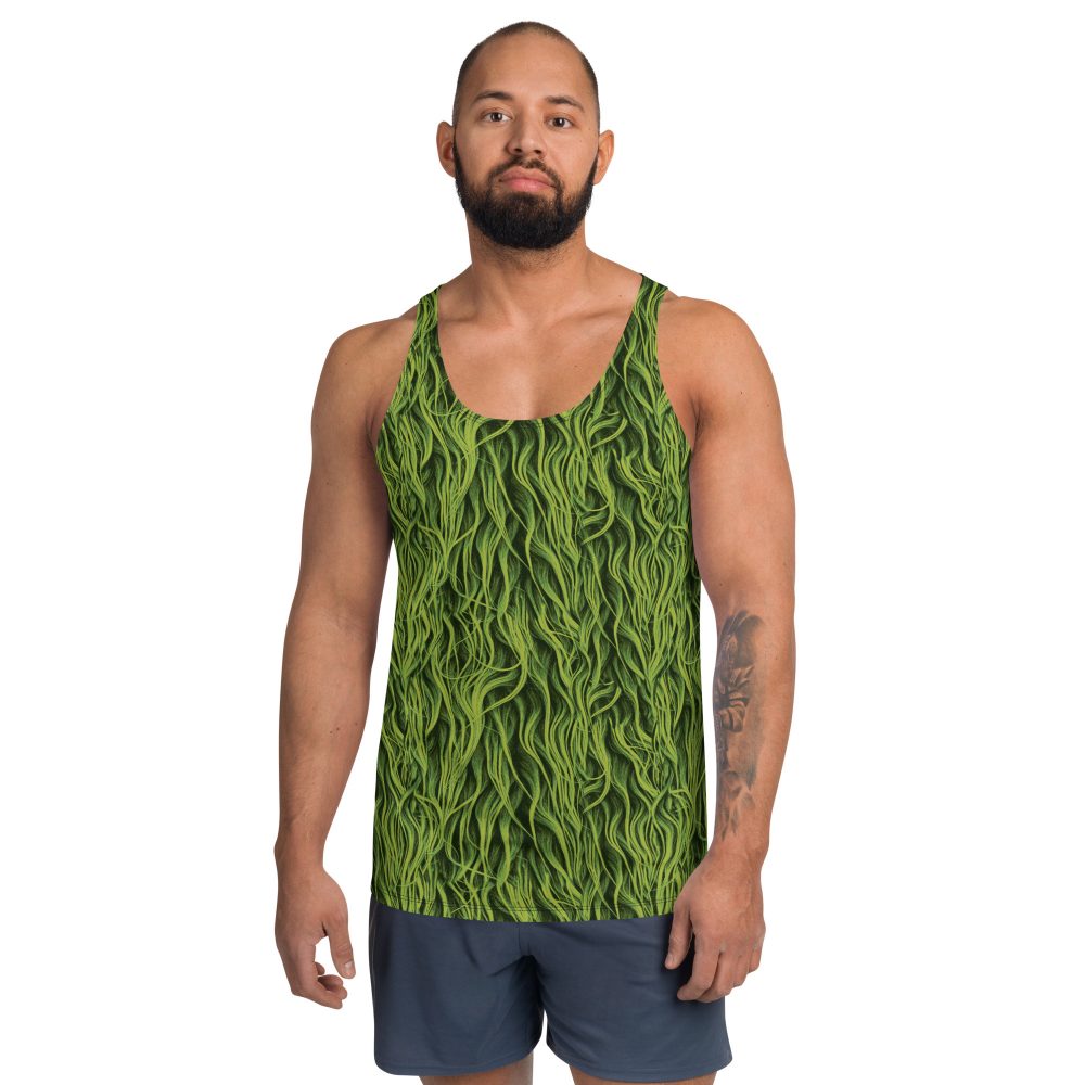Green Fur Cosplay Costume Unisex Tank Top