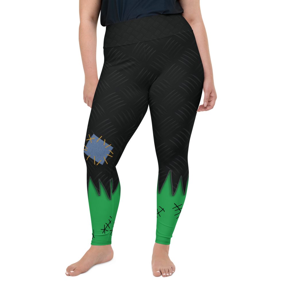 Frankenstein Halloween Cosplay Costume Plus Size Leggings