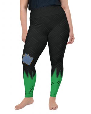 Frankenstein Halloween Cosplay Costume Plus Size Leggings