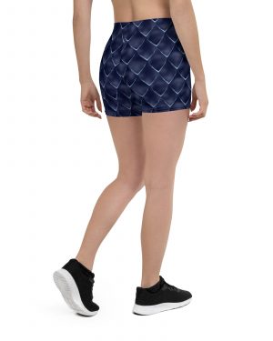 Dragon Cosplay Costume Navy Blue Scales Shorts
