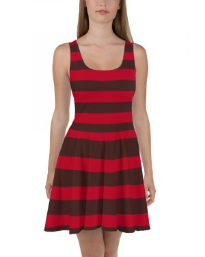 Nightmare Serial Killer Freddy Skater Dress