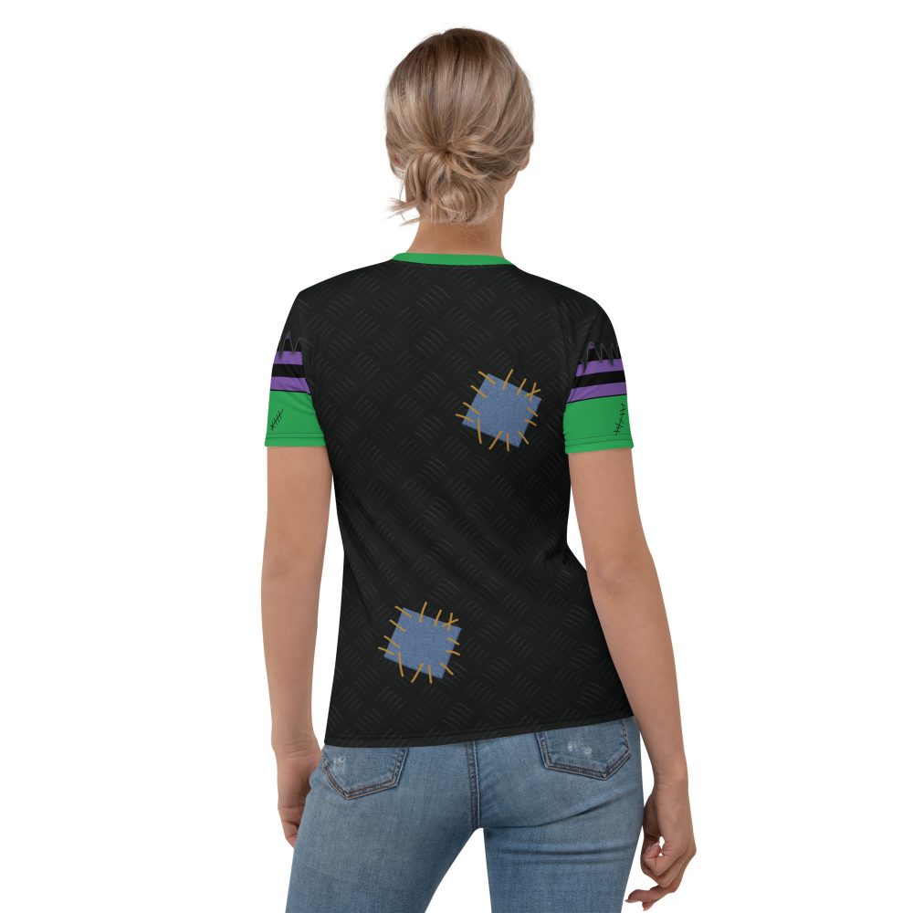 Frankenstein Halloween Cosplay Costume Women's T-shirt - Image 2