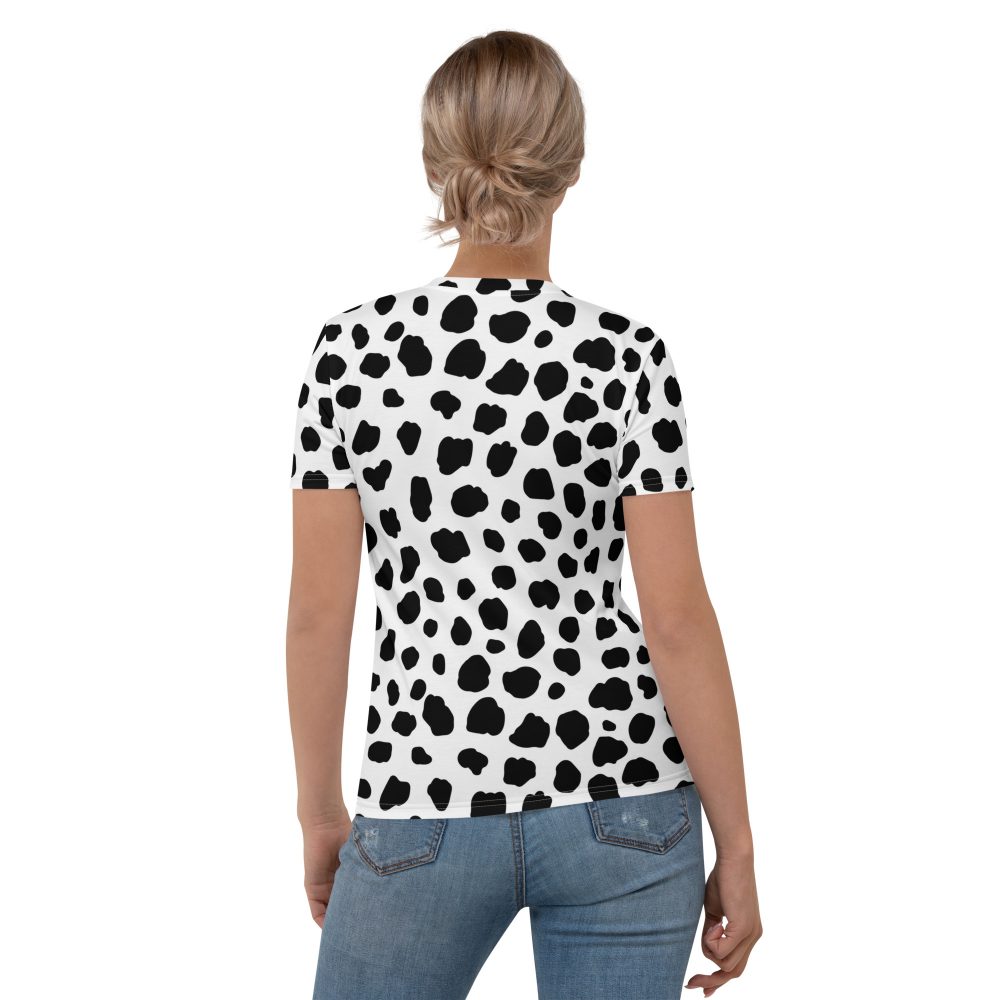 Dalmatian Puppy Dog Cosplay Halloween Costume Women's T-shirt - Image 2