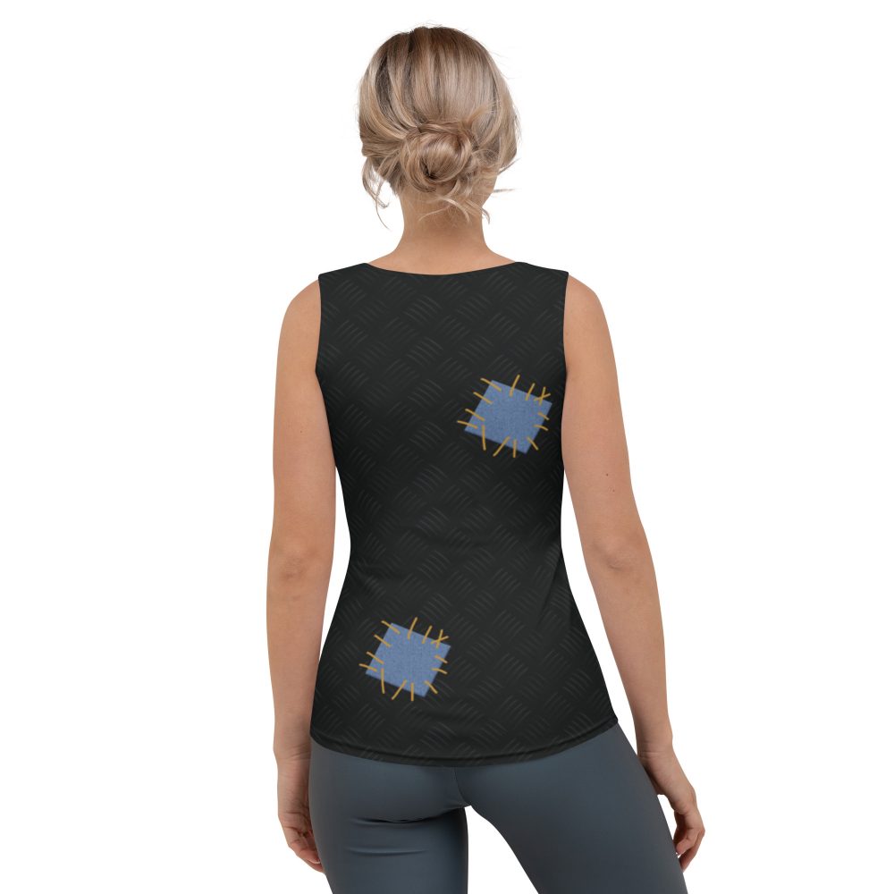 Frankenstein Halloween Cosplay Costume Tank Top - Image 2