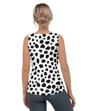 Dalmatian Puppy Dog Cosplay Halloween Costume Tank Top