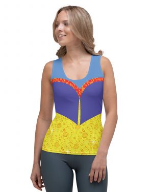 Snow White Costume Cosplay Halloween Tank Top