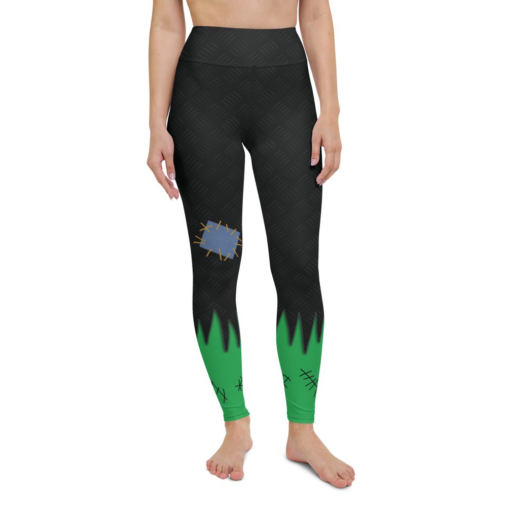 Frankenstein Halloween Cosplay Costume Yoga Leggings