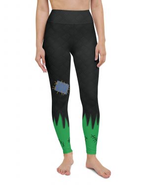 Frankenstein Halloween Cosplay Costume Yoga Leggings