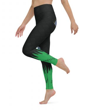 Frankenstein Halloween Cosplay Costume Yoga Leggings