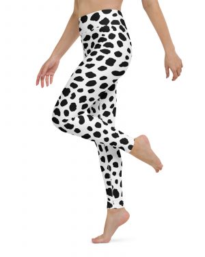 Dalmatian Puppy Dog Cosplay Halloween Costume Yoga Leggings