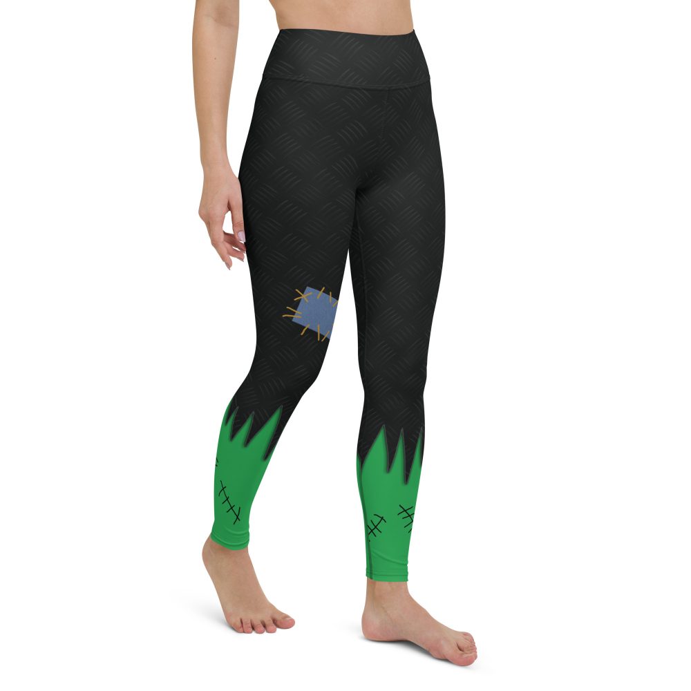 Frankenstein Halloween Cosplay Costume Yoga Leggings - Image 5