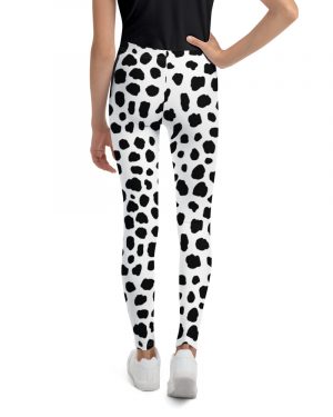 Dalmatian Puppy Dog Cosplay Halloween Costume Youth Leggings