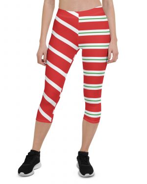 Vanellope Costume Christmas Cosplay Capri Leggings