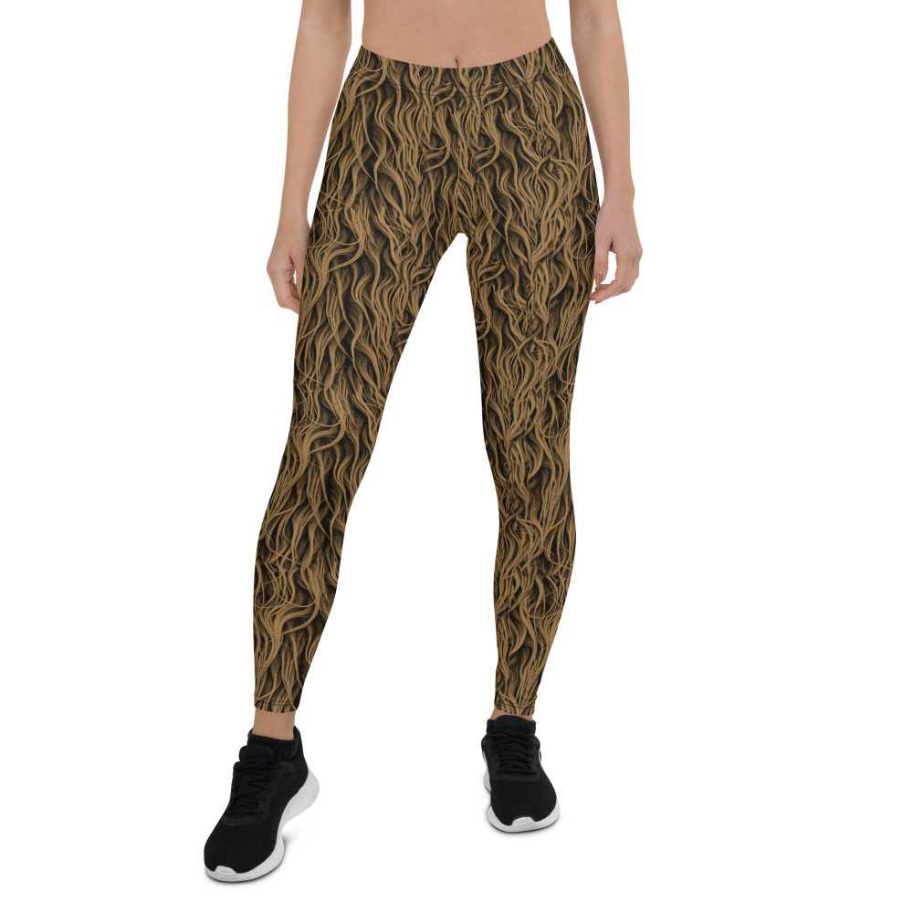 Sasquatch Big Foot Chewbacca Halloween Cosplay Costume Leggings