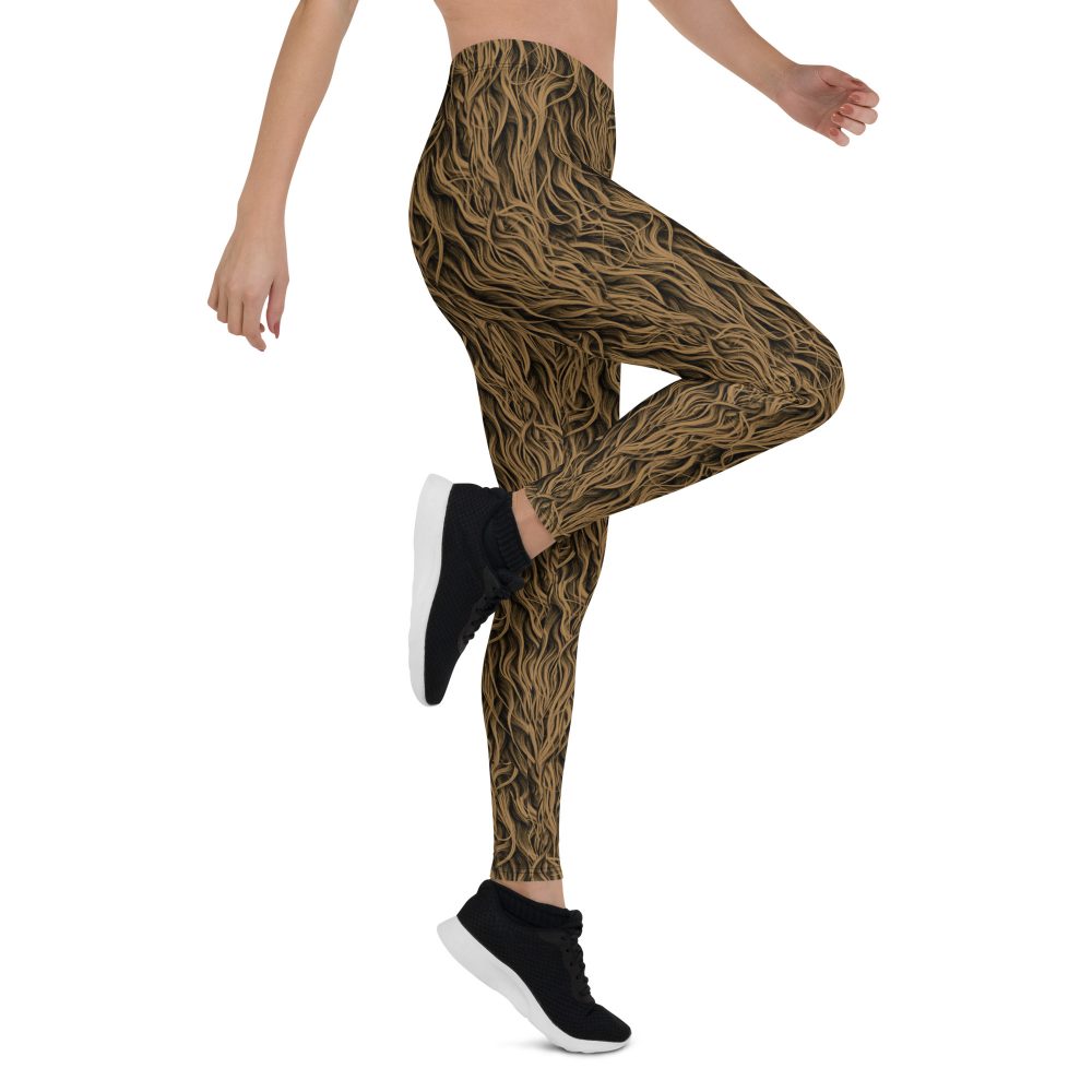 Sasquatch Big Foot Chewbacca Halloween Cosplay Costume Leggings - Image 6