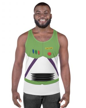 Spaceman Space Ranger Costume Cosplay Men’s Tank Top