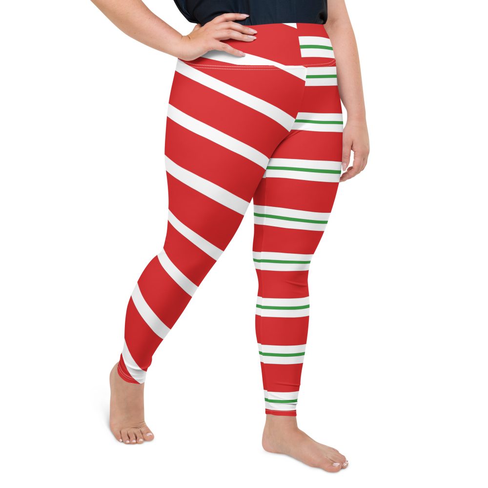 Vanellope Costume Christmas Cosplay Plus Size Leggings - Image 3