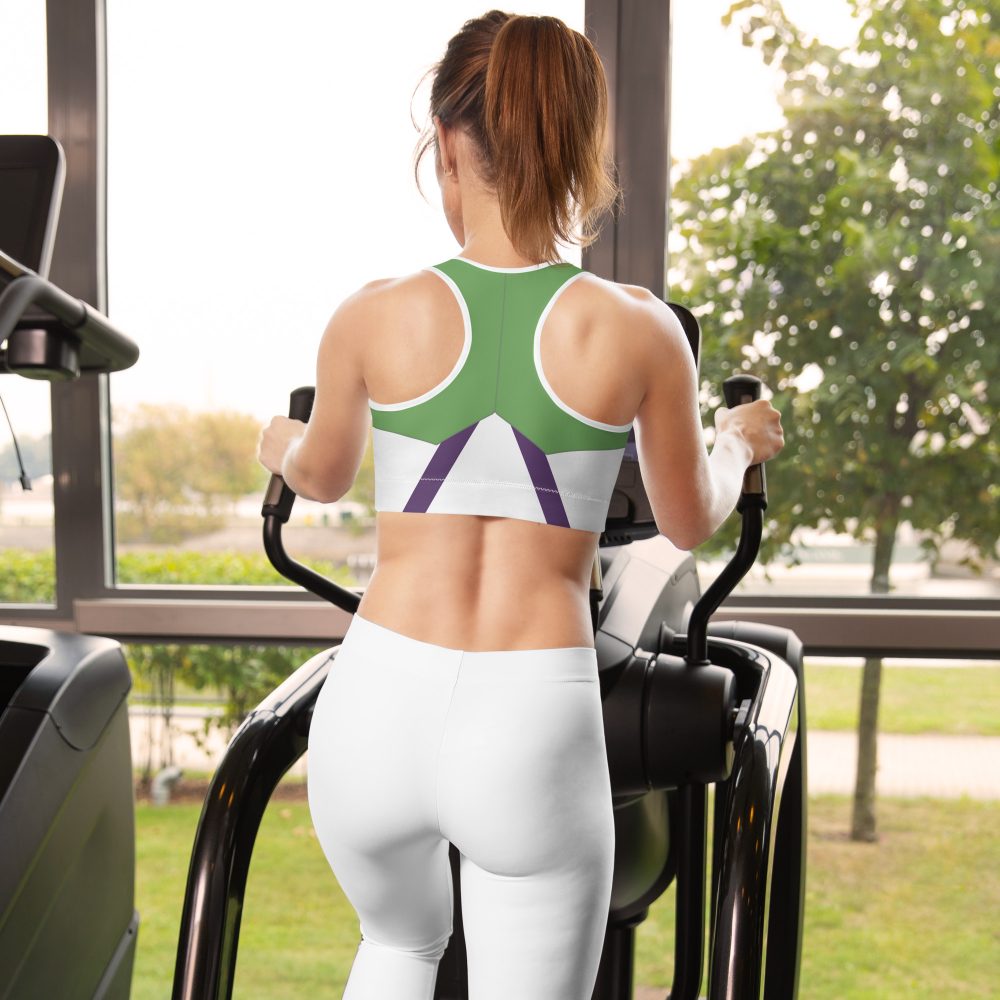 Spaceman Space Ranger Costume Sports bra - Image 7