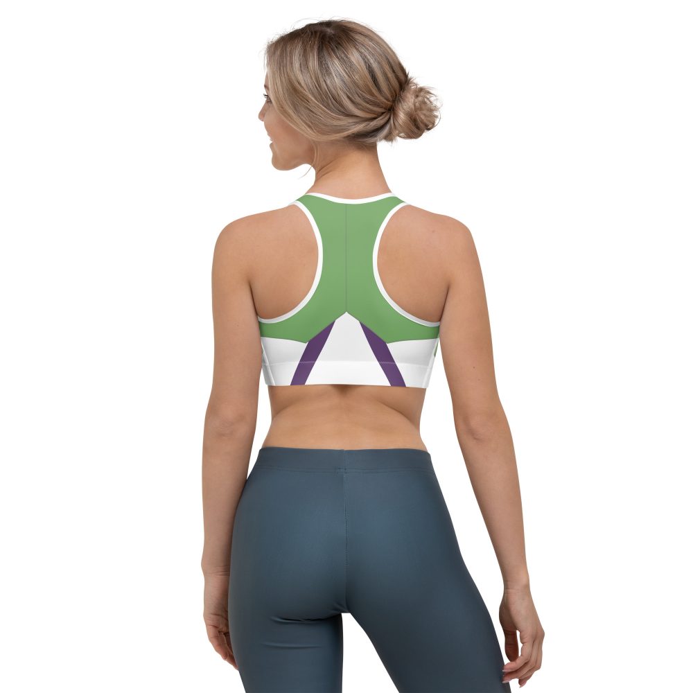 Spaceman Space Ranger Costume Sports bra - Image 2