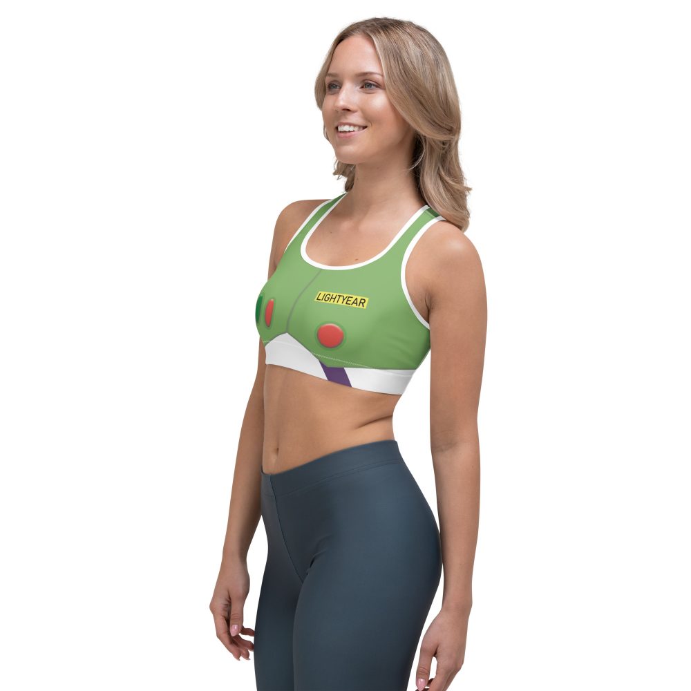 Spaceman Space Ranger Costume Sports bra - Image 4