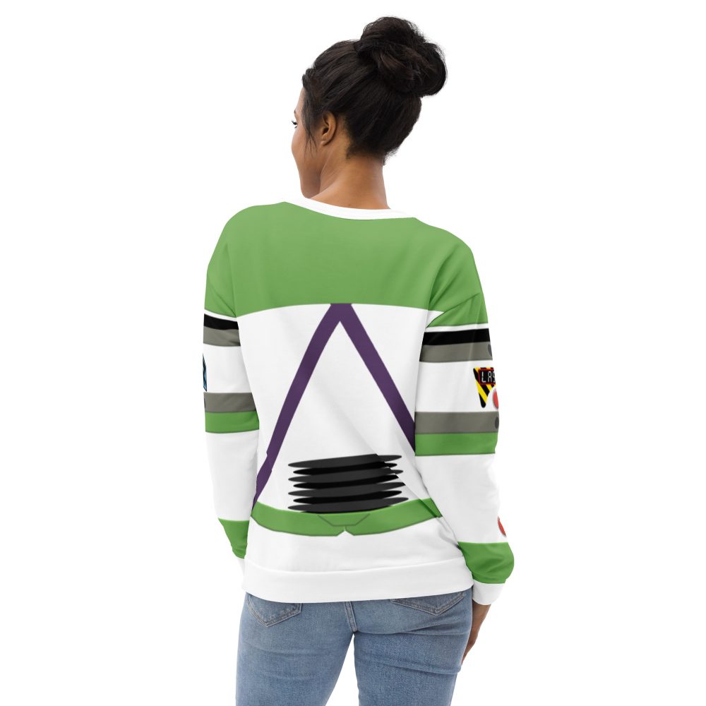 Spaceman Space Ranger Costume Cosplay Unisex Sweatshirt - Image 5
