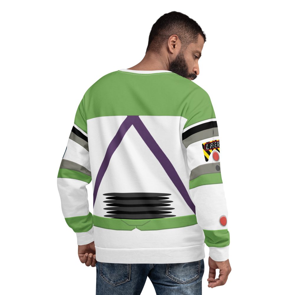 Spaceman Space Ranger Costume Cosplay Unisex Sweatshirt - Image 6