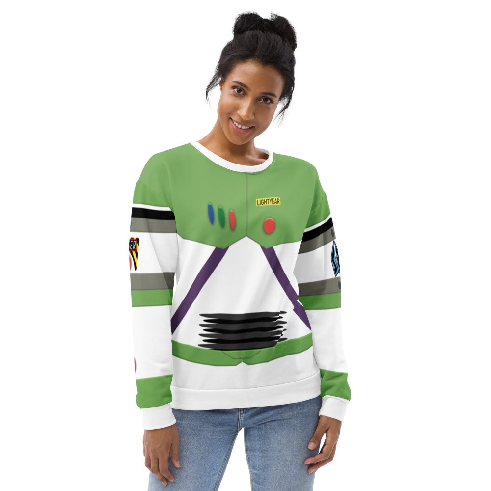 Spaceman Space Ranger Costume Cosplay Unisex Sweatshirt - Image 4
