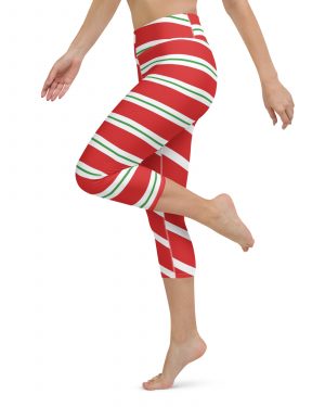 Vanellope Costume Christmas Cosplay Yoga Capri Leggings