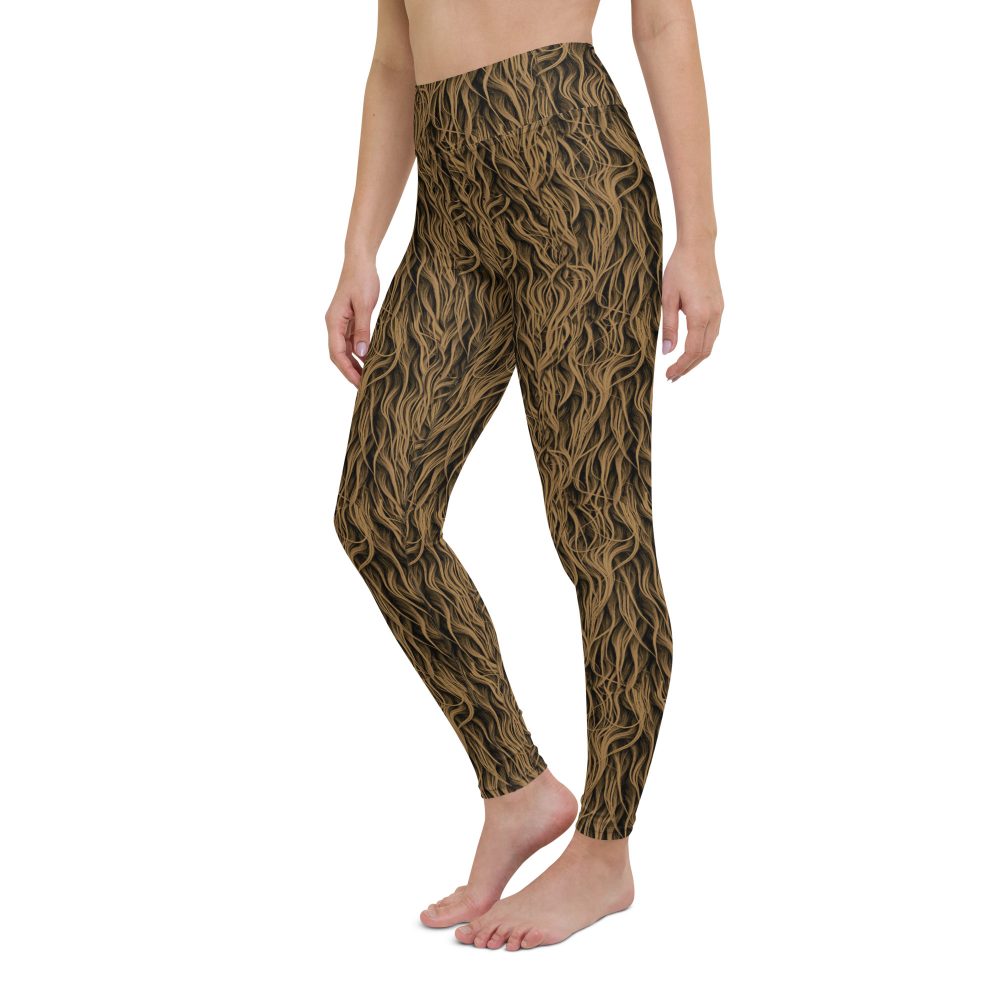 Sasquatch Big Foot Chewbacca Halloween Cosplay Costume Yoga Leggings