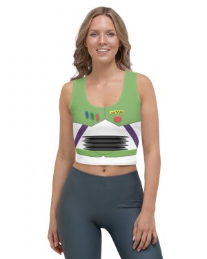 Spaceman Space Ranger Costume Crop Tank Top