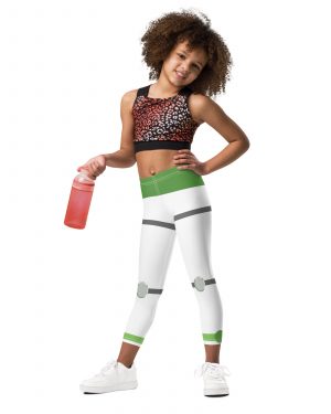 Spaceman Space Ranger Costume Kid’s Leggings