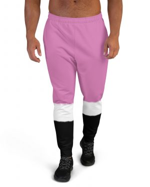Pink Santa Clause Christmas Costume Men’s Joggers