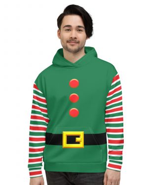 Christmas Elf Costume Unisex Hoodie