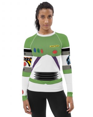 Spaceman Space Ranger Costume Women’s Long Sleeve Shirt