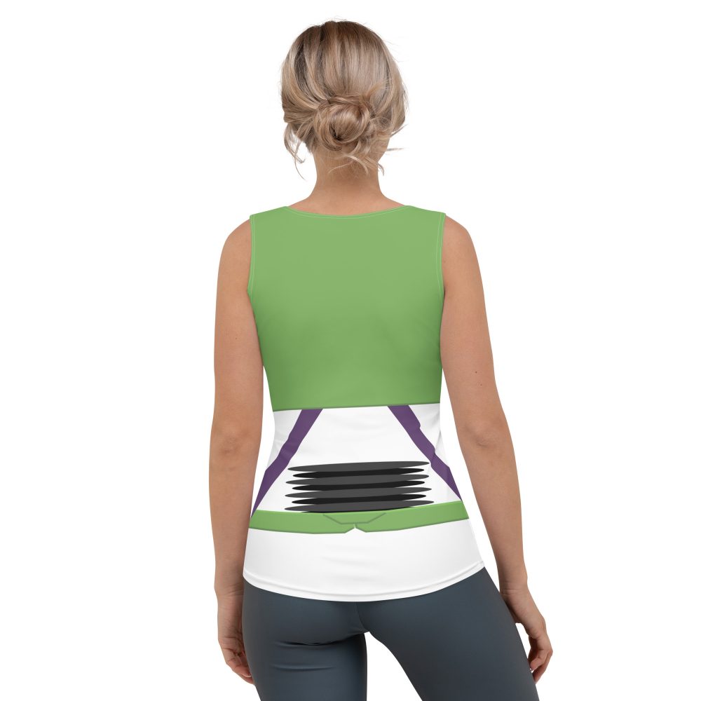 Spaceman Space Ranger Costume Tank Top - Image 2