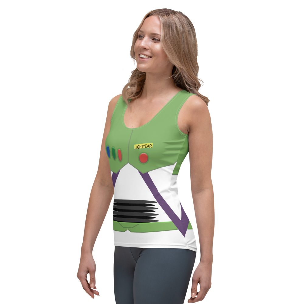 Spaceman Space Ranger Costume Tank Top - Image 3