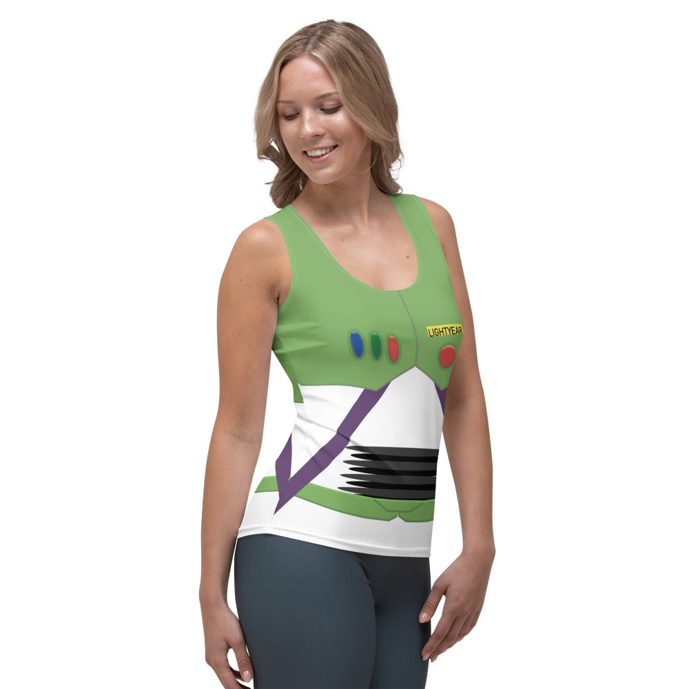 Spaceman Space Ranger Costume Tank Top - Image 4