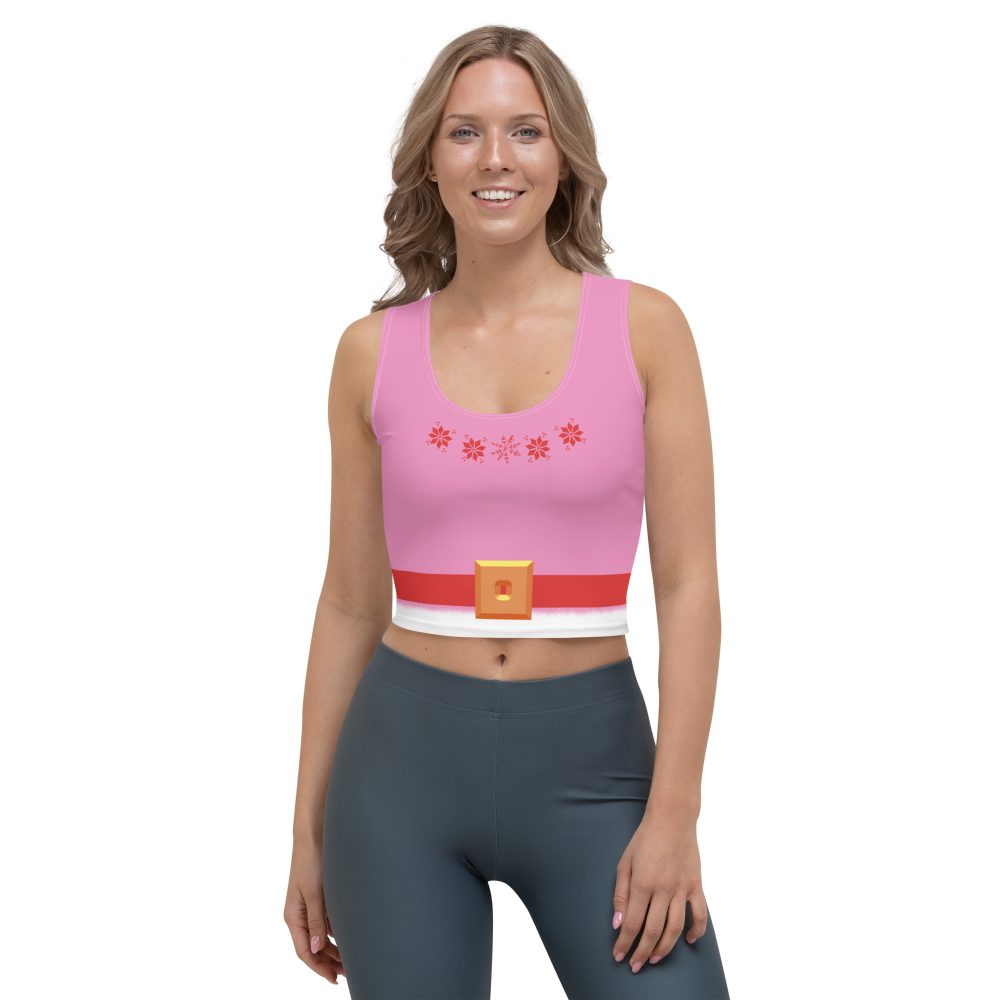 Jovie The Elf Costume Crop Top