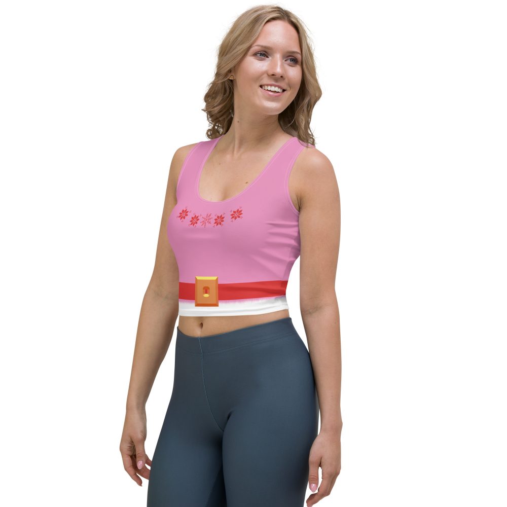 Jovie The Elf Costume Crop Top - Image 5
