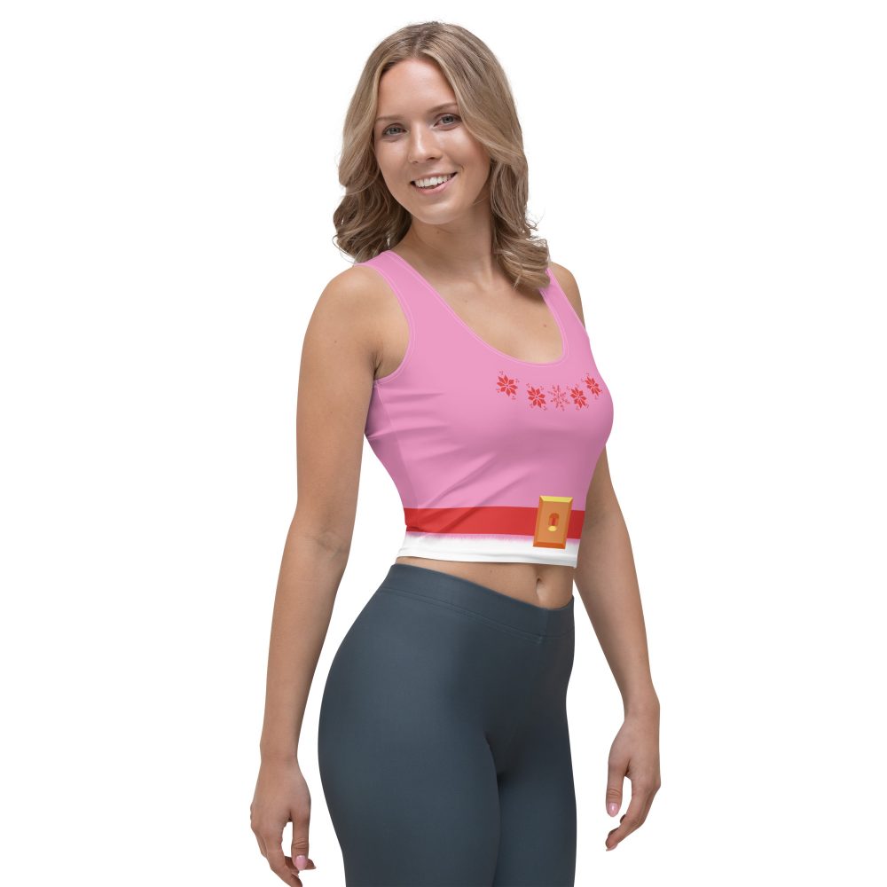 Jovie The Elf Costume Crop Top - Image 6