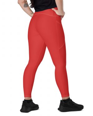 Jovie The Elf Costume Crossover leggings with pockets