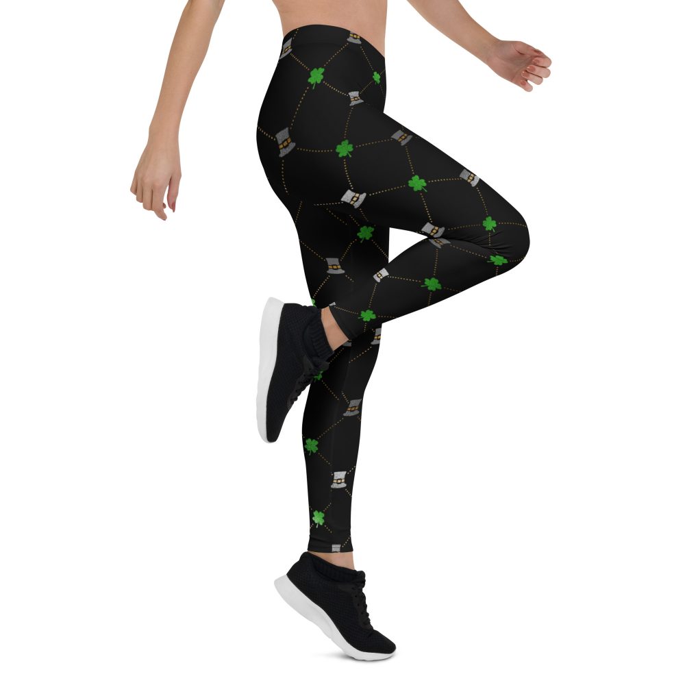 Shamrock Clover St. Patrick’s Day Leggings - Image 6