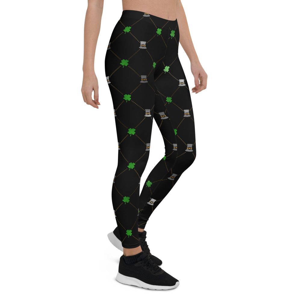 Shamrock Clover St. Patrick’s Day Leggings - Image 5